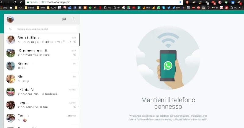 آموزش استفاده از واتساپ وب