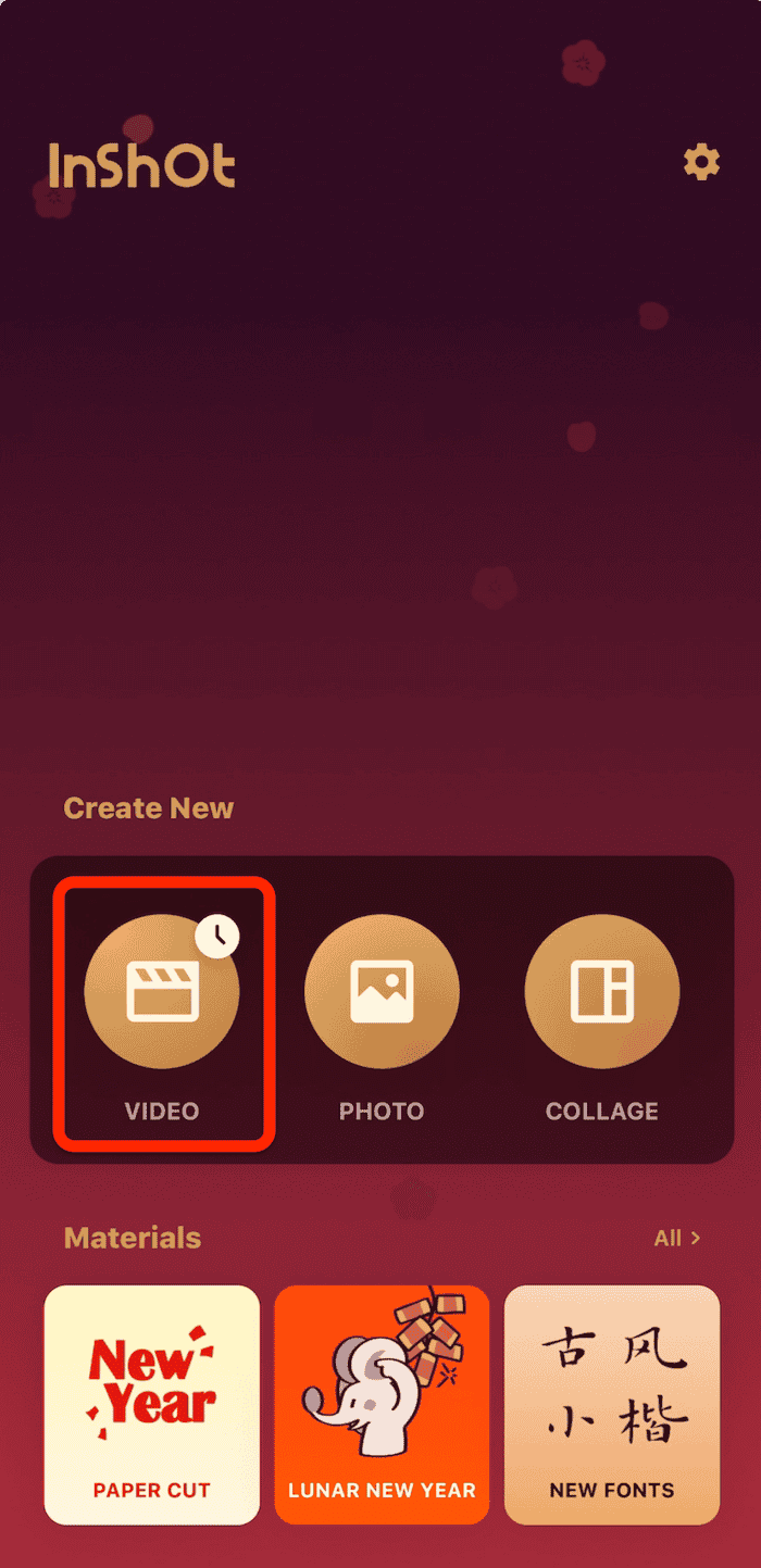 برش ویدیو اینستاگرام با برنامه inshot