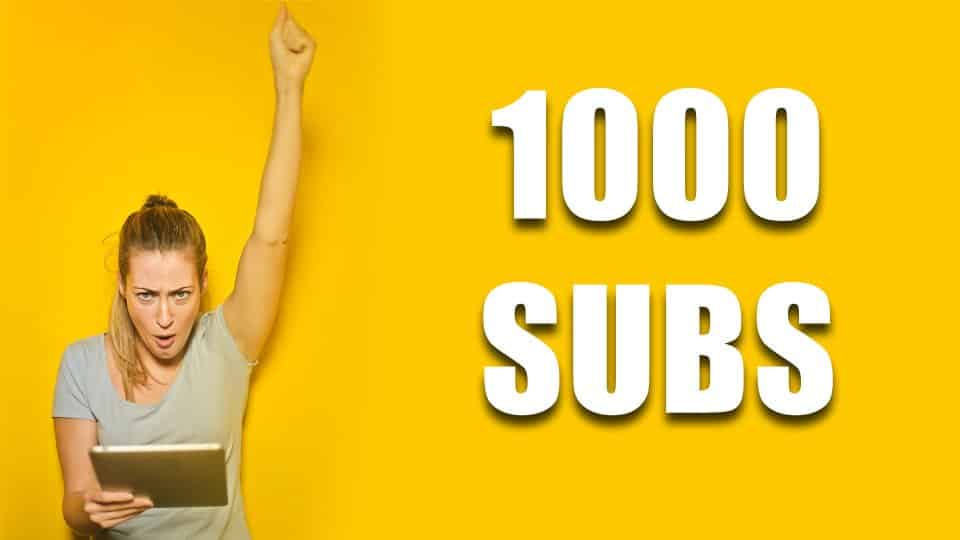 چگونه به 1000 دنبال کننده در یوتیوب برسیم