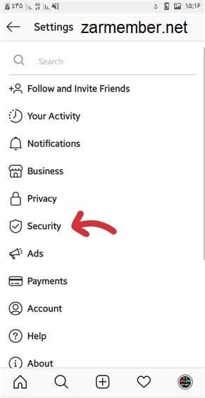 instagram email - zarmember