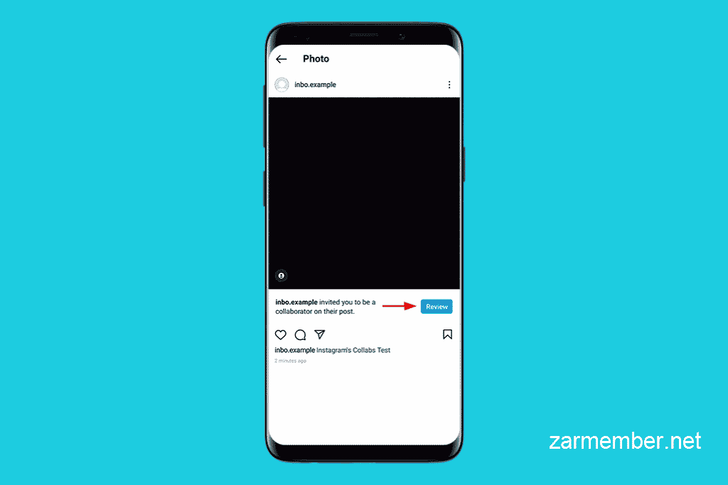 گذاشتن پست مشترک در اینستاگرام - زر ممبر