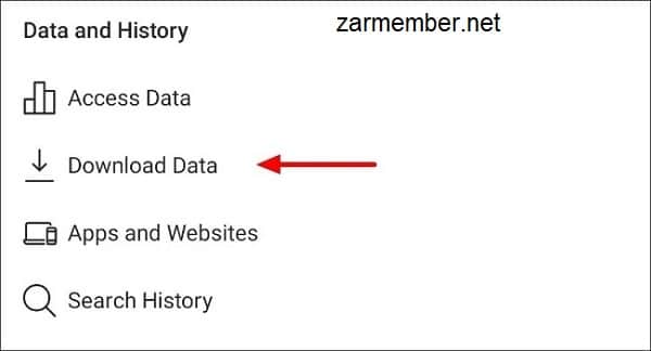 قابلیت سرچ در دایرکت - زر ممبر