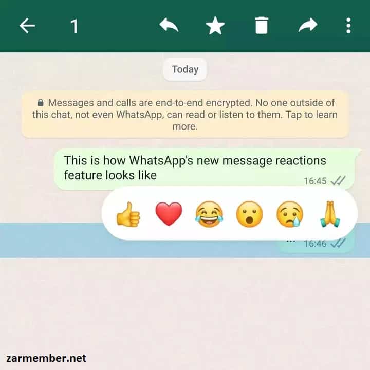 Massage Reaction واتساپ