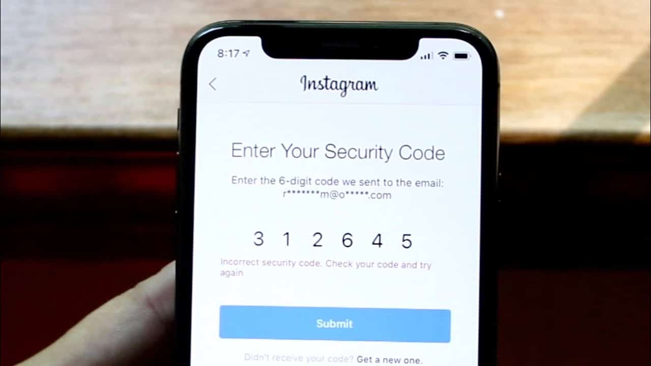 حل مشکل ارسال نشدن کد امنیتی اینستاگرام