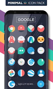 بهترین برنامه پک آیکون اندروید minimal o