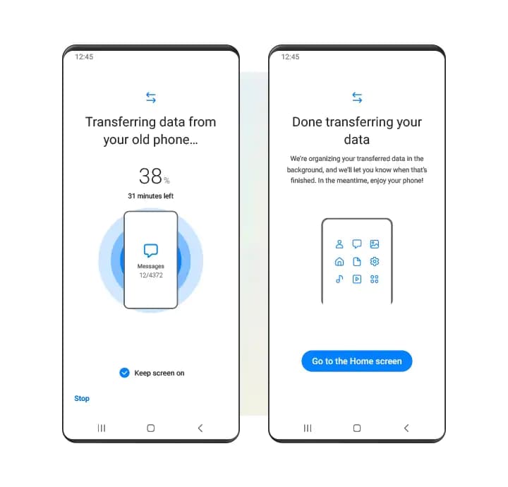 نحوه انتقال داده با smart switch