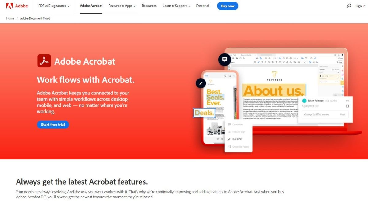 ویرایشگر Adobe Acrobat