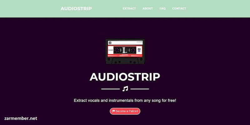 هوش مصنوعی AudioStrip
