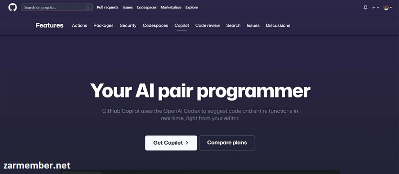 هوش منصوعی Github copilot