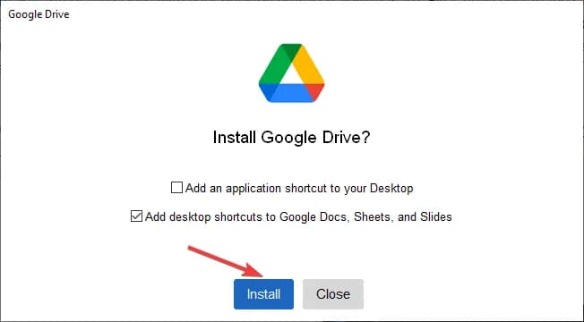 نصب google drive در ویندوز و مک