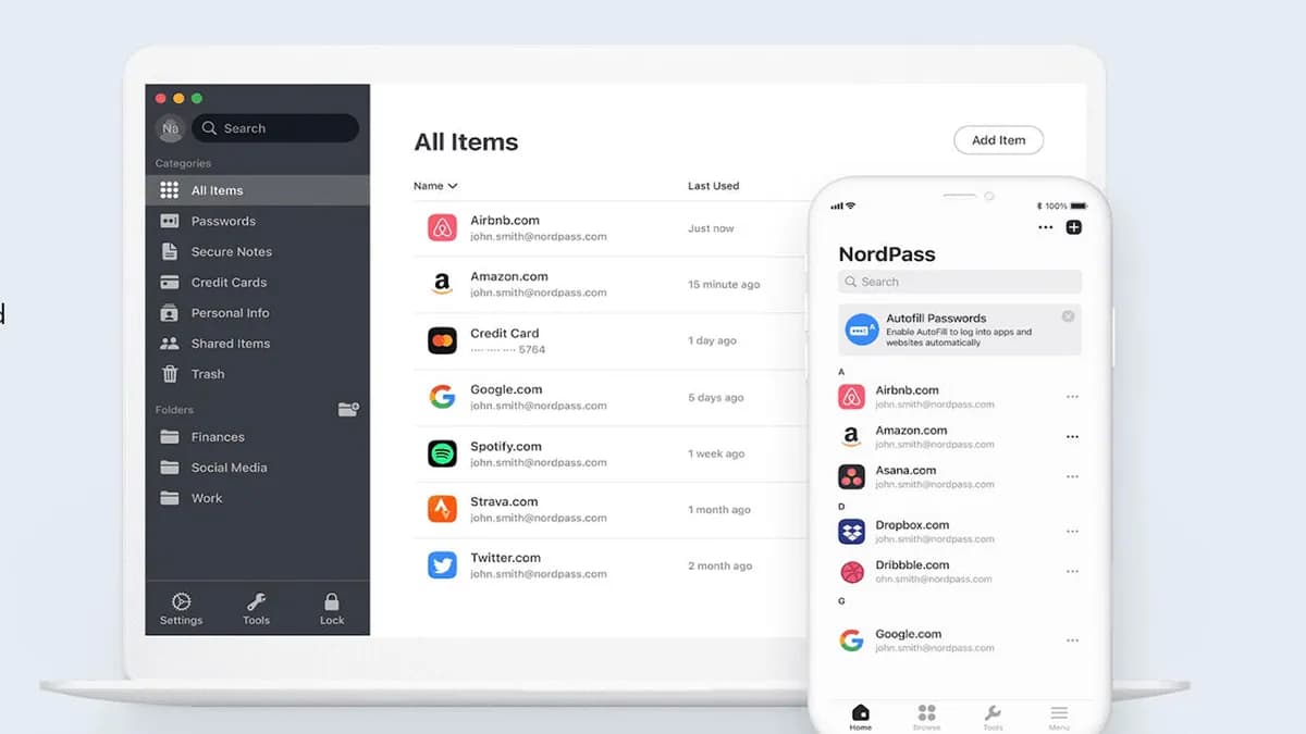 بهترین برنامه های پسورد منیجر برای آیفون nordpass