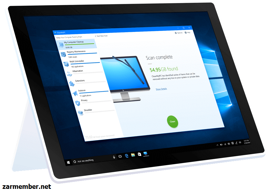 برنامه Cleanmypc