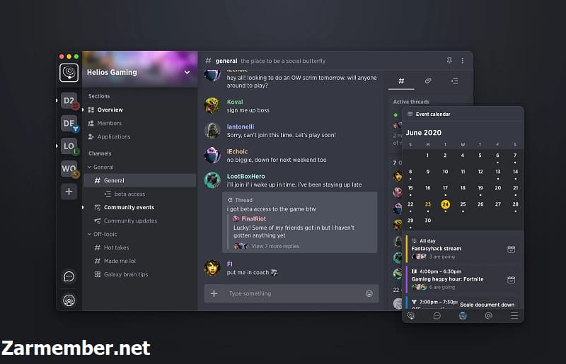برنامه Guilded بهترین جایگزین دیسکورد
