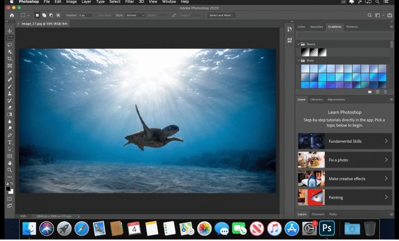چگونه برنامه فتوشاپ (photoshop) را بر روی مک دانلود و نصب کنیم؟