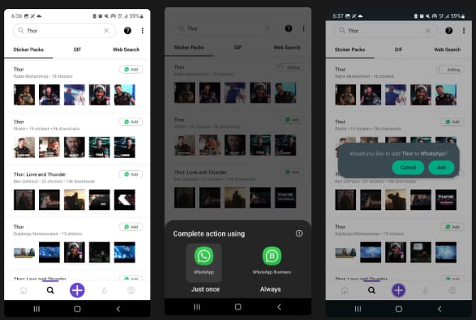 اضافه کردن استیکر های جدید به whatsapp
