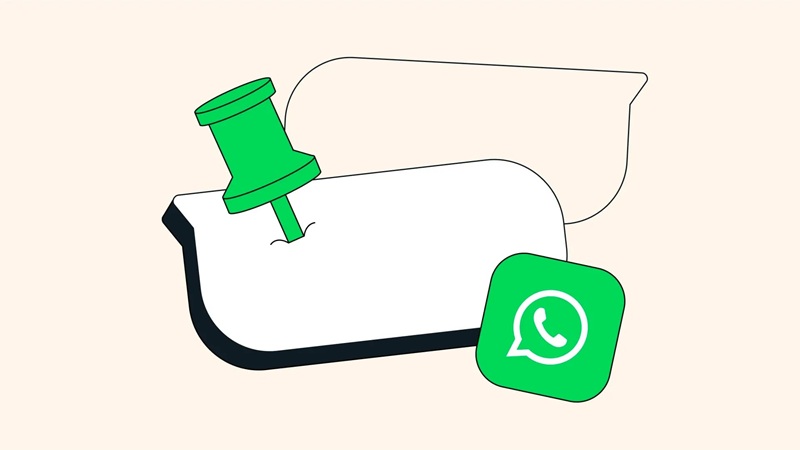 آموزش پین (Pin) کردن چت در واتساپ