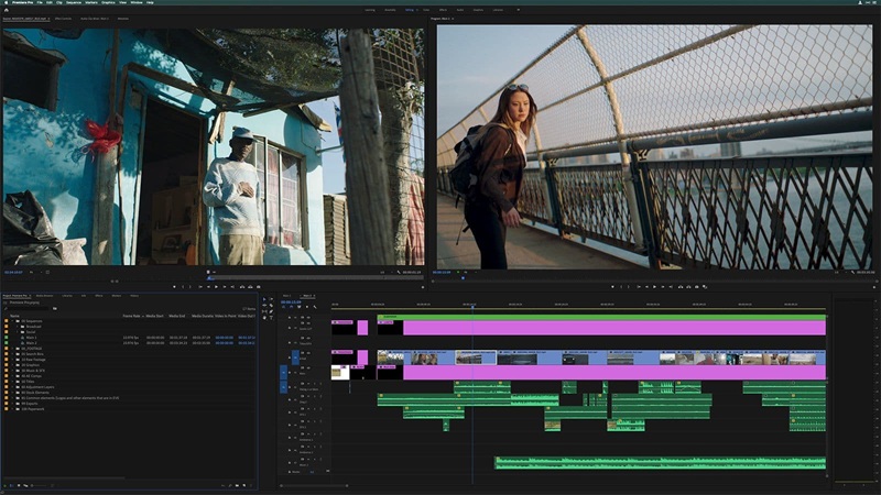 برنامه ادیت ویدیو Adobe Premiere Pro