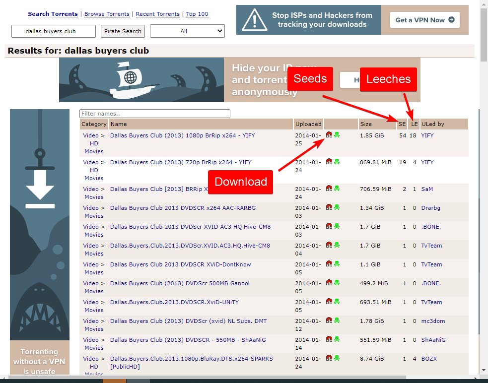ویسایت های دانلود از torrent