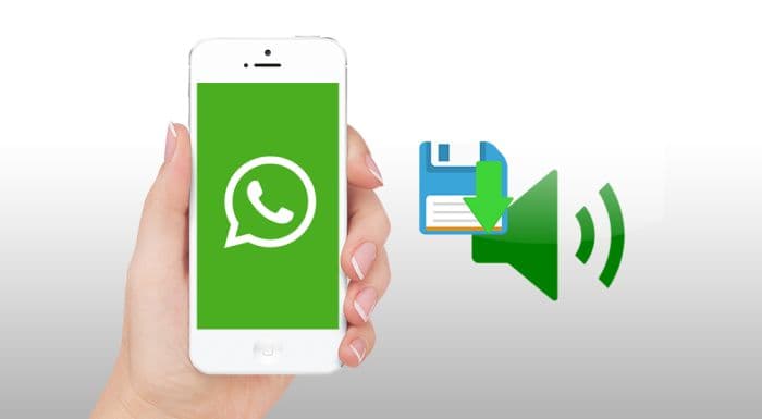 ذخیره فایل های صوتی در واتساپ
