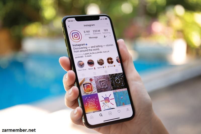 آموزش گذاشتن لوکیشن در بیو اینستاگرام
