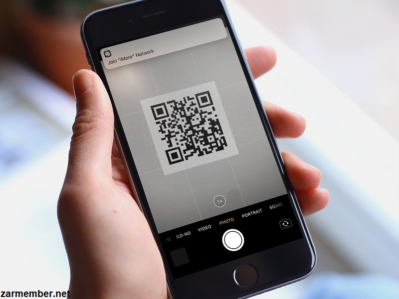 آموزش اسکن qr کد در آیفون