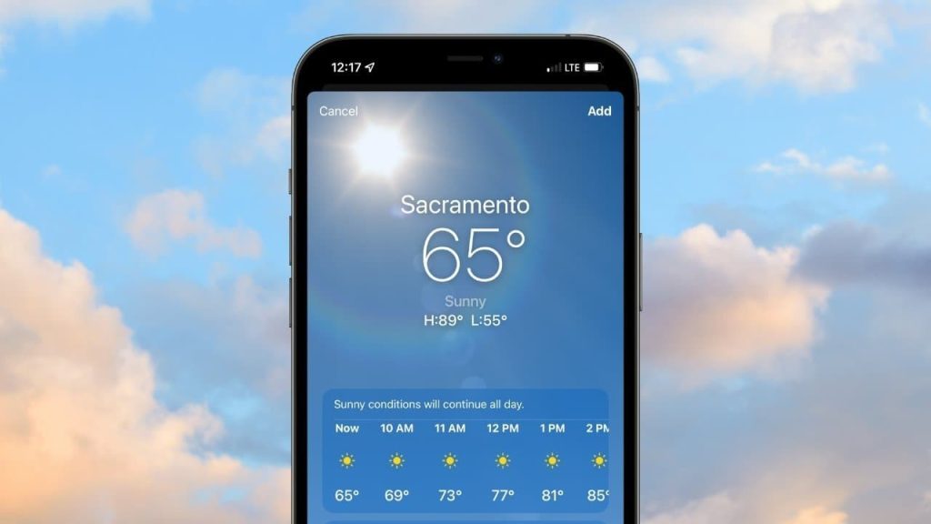 بهترین برنامه های پیش بینی آب و هوا برای آیفون