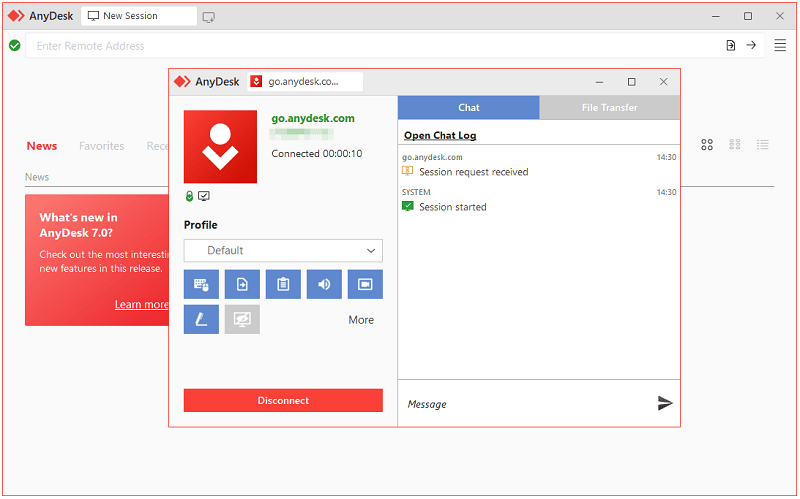 AnyDesk بهترین برنامه برای اسکرین شیرینگ مک