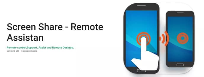 برنامه Screen Share موبایل
