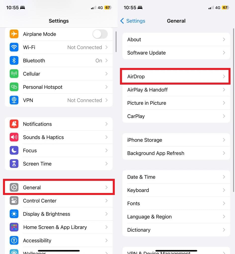 چگونه از قابلیت namedrop در آیفون استفاده کنم