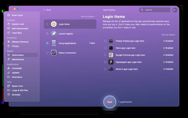برنامه CleanMyMac X