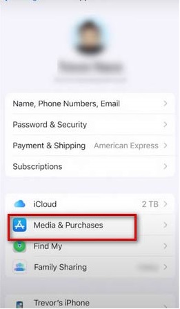 تغییر region اپل آیدی مرحله دوم