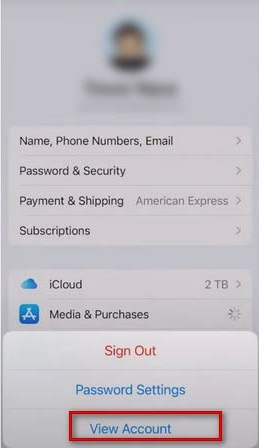 تغییر region اپل آیدی مرحله سوم