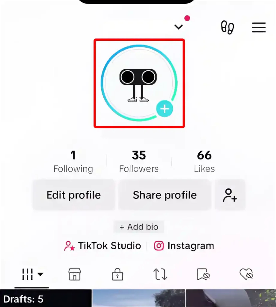 پروفایل تیک تاک