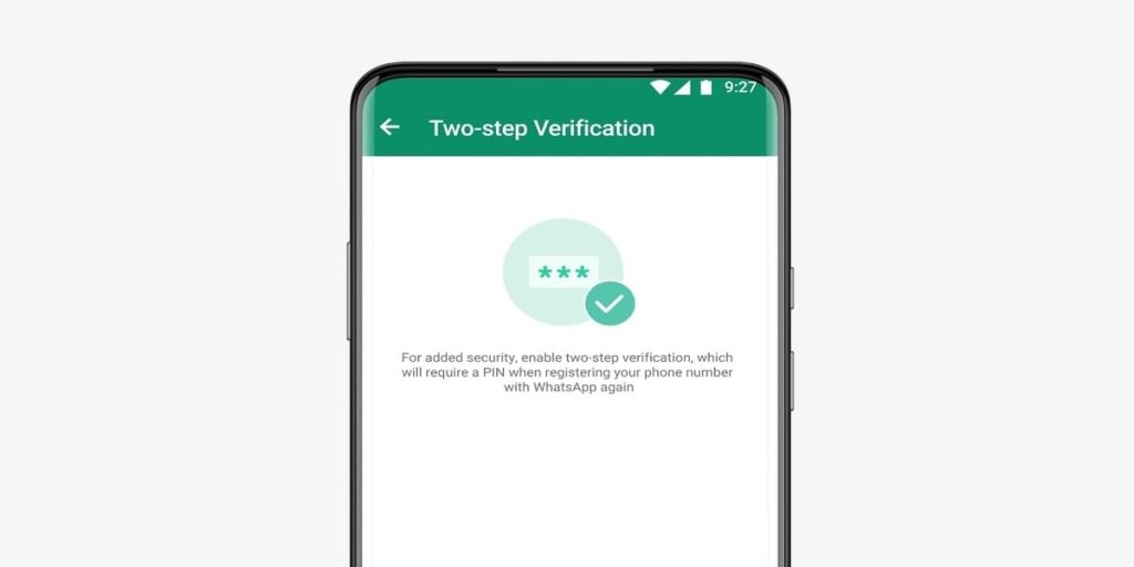 نحوه تغییر pin تایید دومرحله ای واتساپ