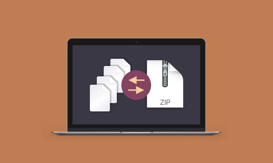 اموزش باز کردن فایل زیپ در مک