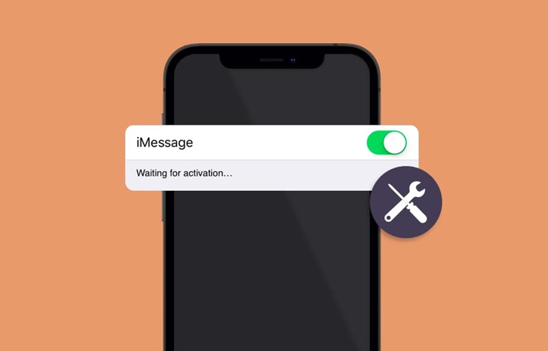 رفع ارور iMessage waiting for activation