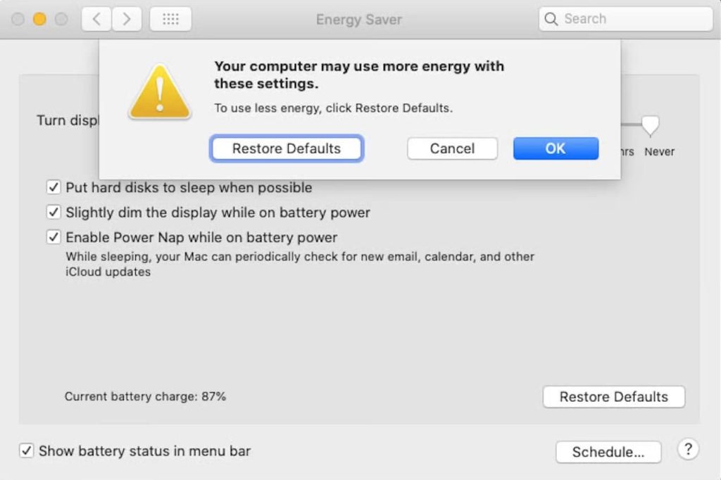 جلوگیری از به خواب رفتن macOS Catalina و نسخه های قدیمی تر