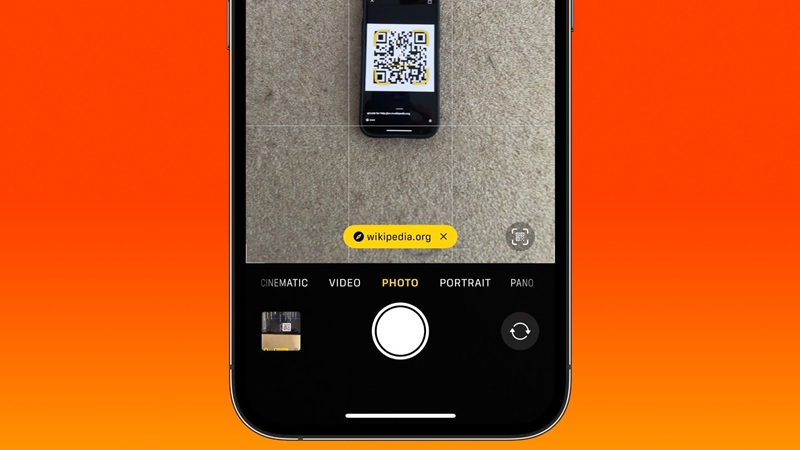 چگونه در آیفون Qr code اسکن کنیم؟